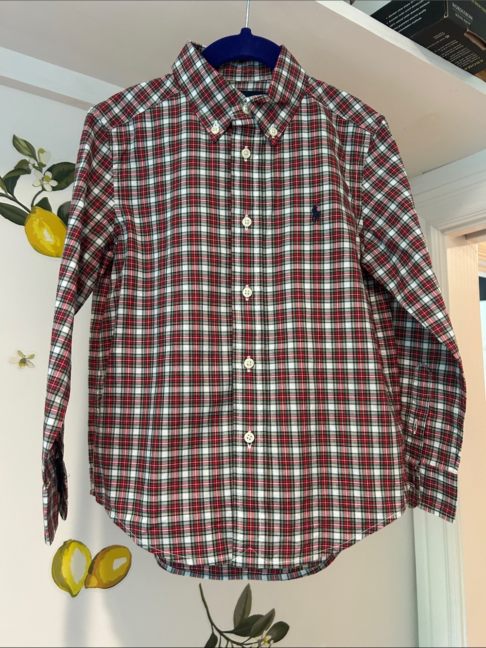 Ralph Lauren tartan button down